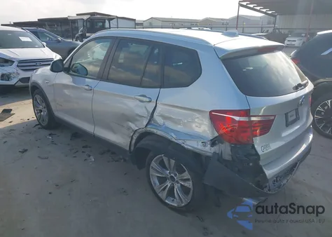 2016 BMW X3 xDrive28I из США, поврежденный, VIN 5UXWX9C54G0D79713